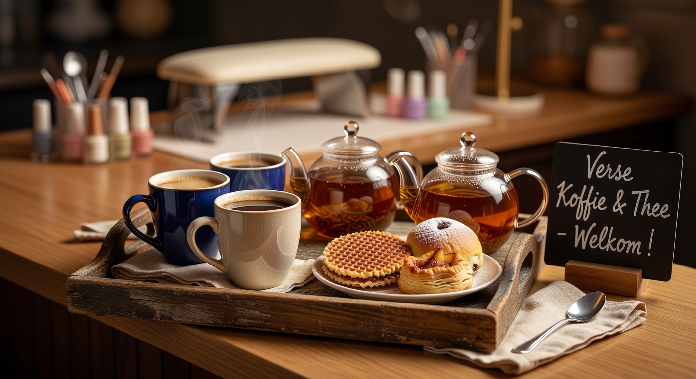 refreshments station